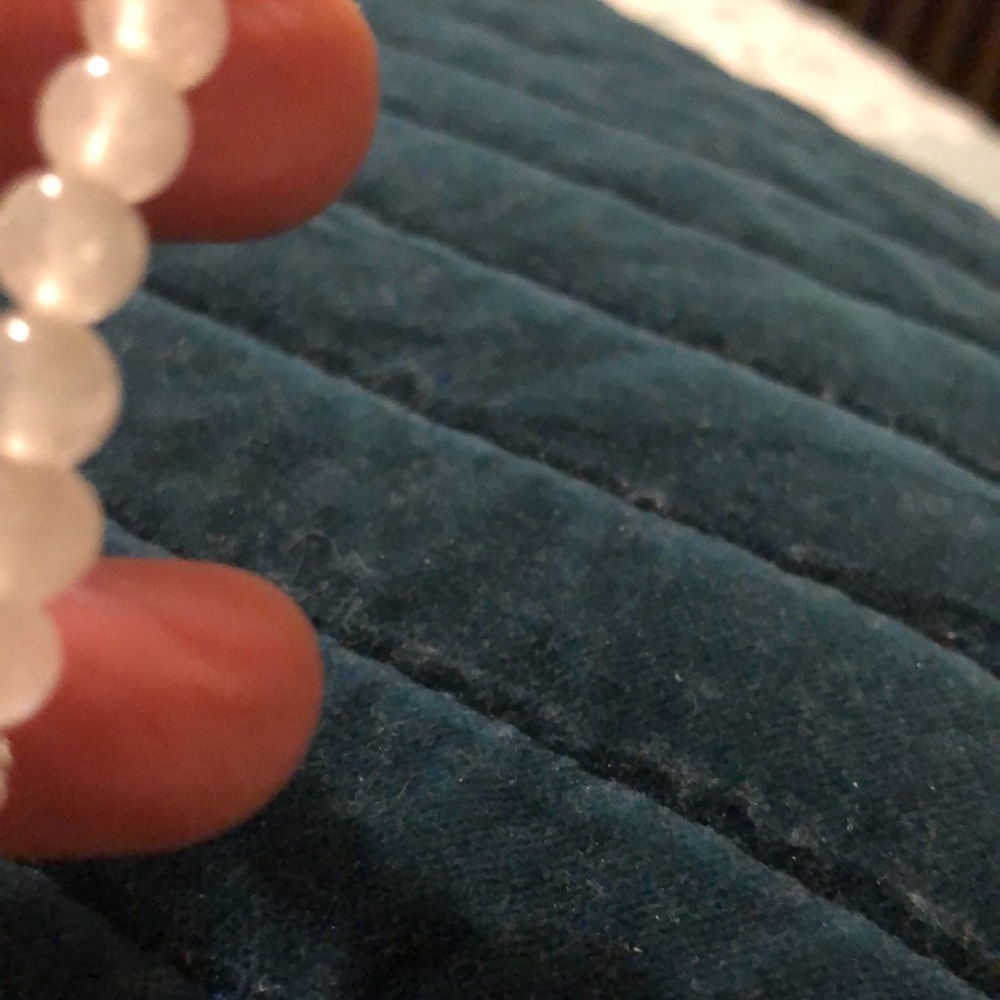 Crystal rose quartz and white quartz - Picture 3 of 3